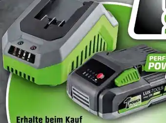 OBI Lux-Tools Akku-Starter-Set 4.0 AH „AK-20/4.0 Set Power System Angebot