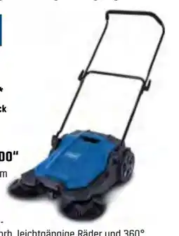 OBI Scheppach Kehrmaschine S800 Angebot