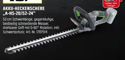 OBI Lux-Tools Akku-Heckenschere A-HS-20/52-24 Angebot