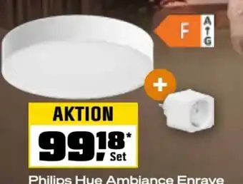 OBI Philips Hue LED-Deckenleuchte Ambiance Enrave S Angebot