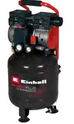 OBI Einhell Kompressor TE-AC 135/24 Silent Plus Angebot
