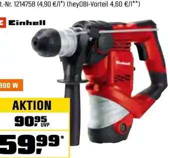 OBI Einhell Bohrhammer TH-RH 900/1 Angebot