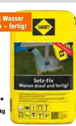 OBI Sakret Schnellbeton Setz-Fix Angebot