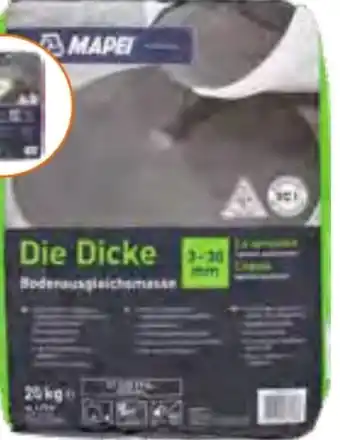 OBI Mapei Bodenausgleichmasse Die Dicke Angebot