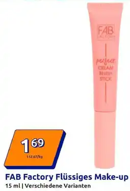 Action FAB Factory Flüssiges Make-up Angebot