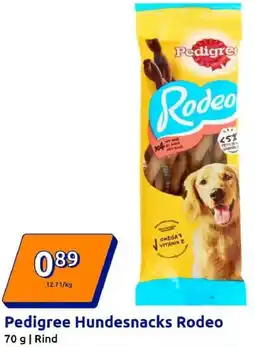 Action Pedigree Hundesnacks Rodeo Angebot