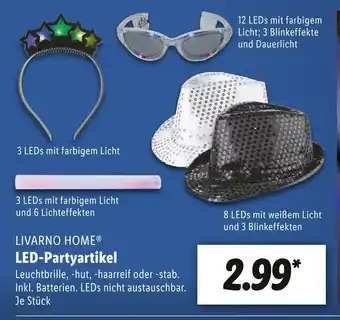 Lidl Livarno home led-partyartikel Angebot