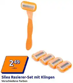 Action Silea Rasierer-Set mit Klingen Angebot