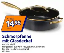 Action Schmorpfanne mit Glasdeckel Angebot