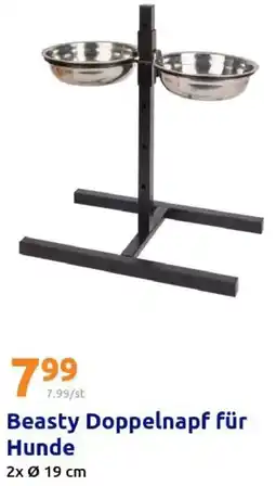 Action Beasty Doppelnapf für Hunde Angebot