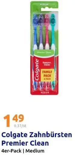 Action Colgate Zahnbürsten Premier Clean Angebot