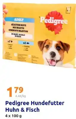 Action Pedigree Hundefutter Huhn & Fisch Angebot