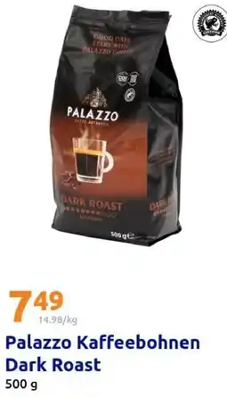 Action Palazzo Kaffeebohnen Dark Roast Angebot