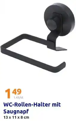 Action WC-Rollen-Halter mit Saugnapf Angebot