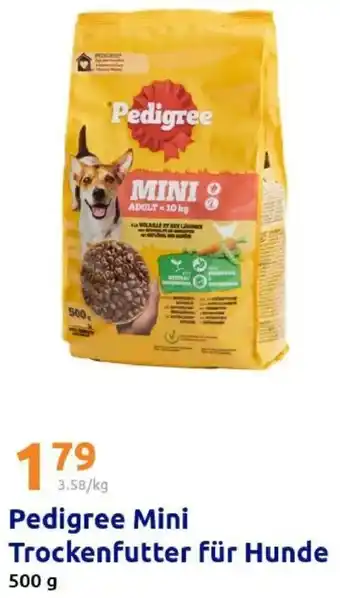 Action Pedigree Mini Trockenfutter für Hunde Angebot