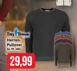 Stolz Tony Brown Herren- Pullover Angebot