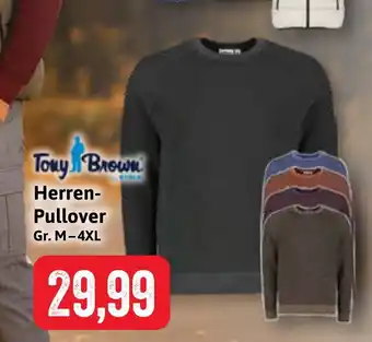 Stolz Tony Brown Herren- Pullover Angebot