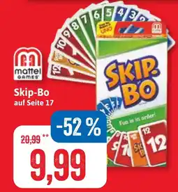 Stolz mattel GAMES Skip-Bo Angebot