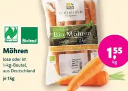 Biomarkt Möhren Angebot
