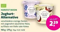 Biomarkt HARVEST MOON Joghurt Alternative Angebot
