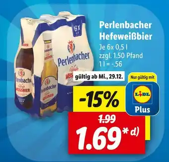 Lidl Perlenbacher hefeweißbier Angebot