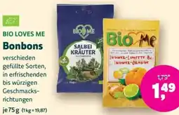 Biomarkt BIO LOVES ME Bonbons Angebot
