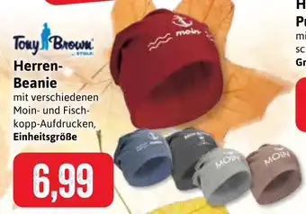 Stolz Tony Brown Herren- Beanie Angebot