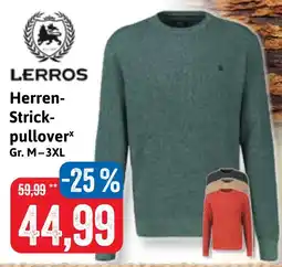 Stolz LERROS Herren- Strickpullover Angebot