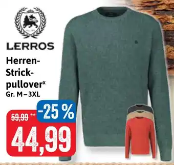 Stolz LERROS Herren- Strickpullover Angebot
