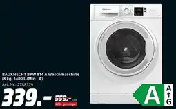 MediaMarkt BAUKNECHT BPW 814 A Waschmaschine Angebot