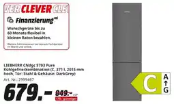 MediaMarkt LIEBHERR CNdgc 5703 Pure Kühlgefrierkombination Angebot