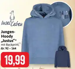 Stolz Insel Leben Jungen- Hoody „Justus" Angebot