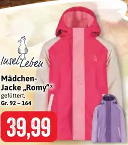 Stolz Insel Leben Mädchen- Jacke „Romy" Angebot