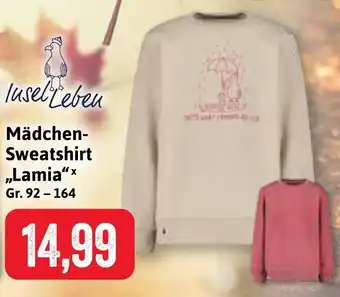 Stolz Insel Leben Mädchen- Sweatshirt „Lamia" Angebot