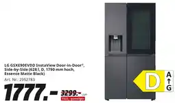 MediaMarkt LG GSXE90EVDD InstaView Door-in-Door, Side-by-Side Angebot