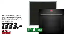MediaMarkt BOSCH HBD80PY53 Serie 8/ Serie 6, Einbaubackofenset Angebot
