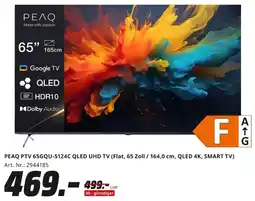 MediaMarkt PEAQ PTV 65GQU-5124C QLED UHD TV Angebot