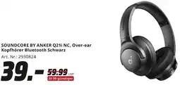 MediaMarkt SOUNDCORE BY ANKER Q21i NC, Over-ear Kopfhörer Bluetooth Schwarz Angebot