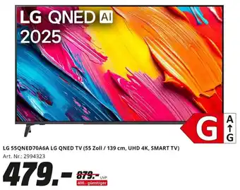 MediaMarkt LG 55QNED70A6A LG QNED TV Angebot