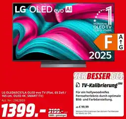 MediaMarkt LG OLED65C57LA OLED evo TV Angebot
