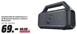 MediaMarkt SOUNDCORE BY ANKER Boom 2 SE Bluetooth Speaker, Schwarz, Wasserfest Angebot