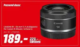 MediaMarkt CANON RF-50 mm f./1.8 Angebot