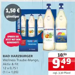 Getränke Quelle Bad harzburger wellness traube-mango Angebot