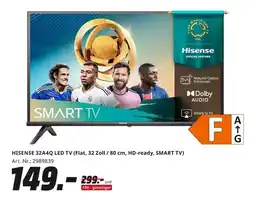 MediaMarkt Hisense hisense 32a4q led tv Angebot