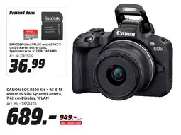 MediaMarkt Canon canon eos r100 kit + rf-s 18-45mm is stm systemkamera Angebot