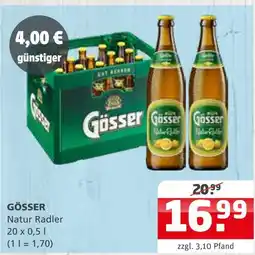 Getränke Quelle Gösser natur radler Angebot