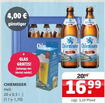 Getränke Quelle Chiemseer hell Angebot