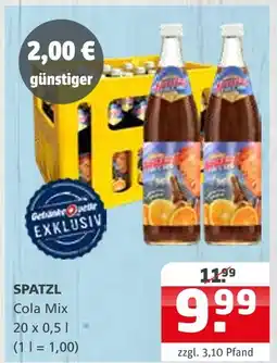 Getränke Quelle Spatzl cola mix Angebot