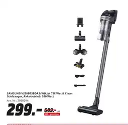 MediaMarkt Samsung samsung vs20b75bdr5/wd jet 75e wet & clean stielsauger Angebot