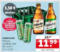Getränke Quelle Einbecker pilsener, landbier hell Angebot
